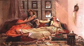 Arab or Arabic people and life. Orientalism oil paintings  248, unknow artist